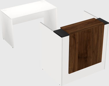 Modular reception desk