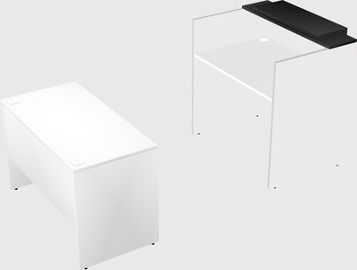 Modular reception desk