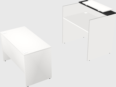 Modular reception desk