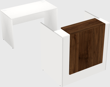 Modular reception desk