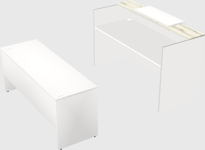 Modular reception desk