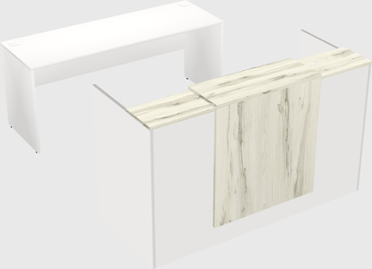 Modular reception desk