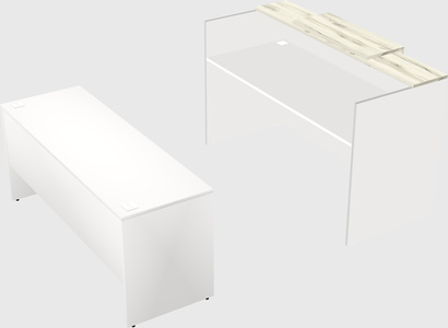 Modular reception desk