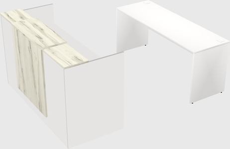 Modular reception desk