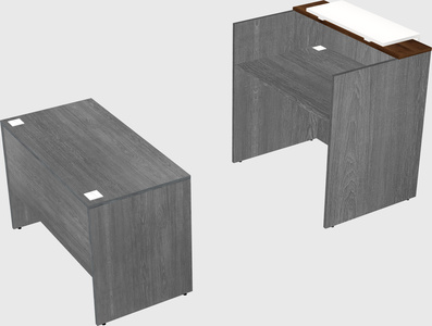 Modular reception desk