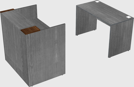 Modular reception desk