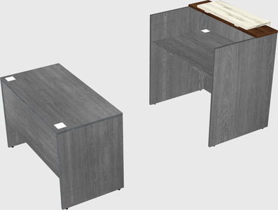 Modular reception desk