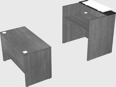 Modular reception desk