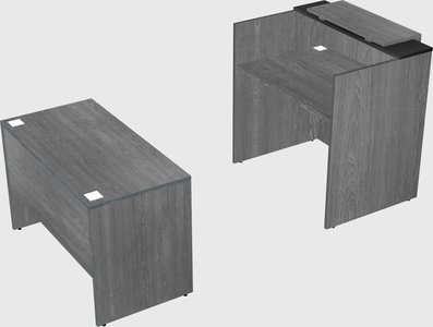 Modular reception desk