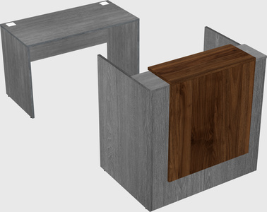 Modular reception desk