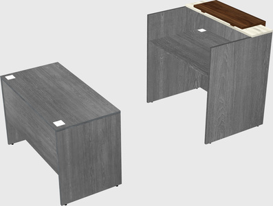 Modular reception desk