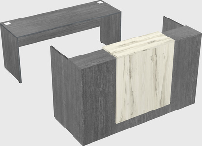 Modular reception desk