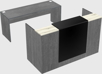 Modular reception desk