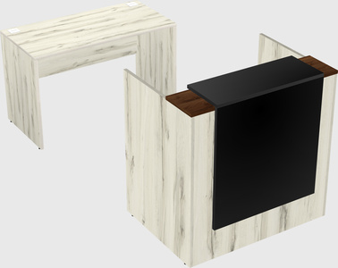Modular reception desk