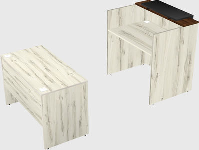 Modular reception desk