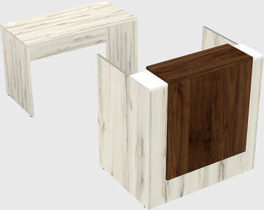 Modular reception desk