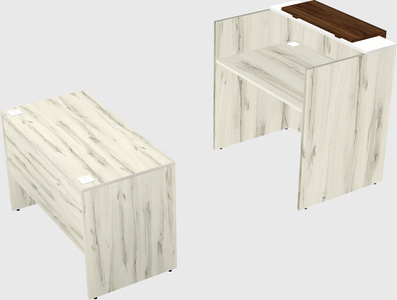 Modular reception desk