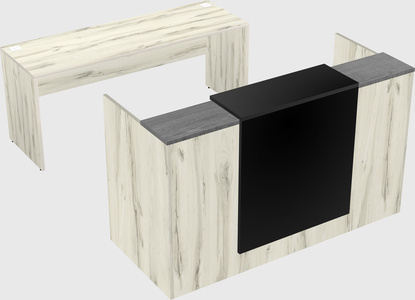 Modular reception desk