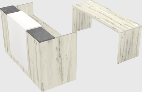 Modular reception desk
