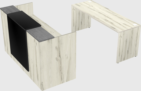 Modular reception desk