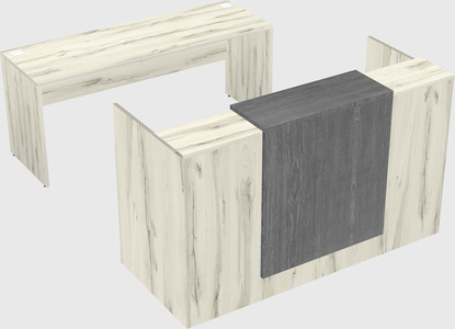 Modular reception desk