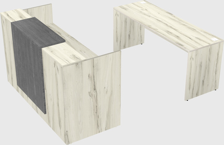 Modular reception desk