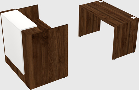 Modular reception desk