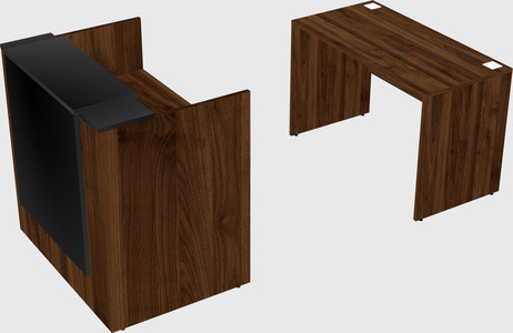 Modular reception desk