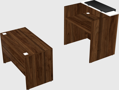 Modular reception desk