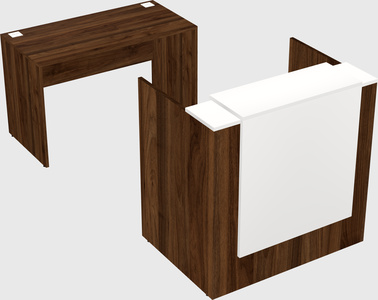 Modular reception desk