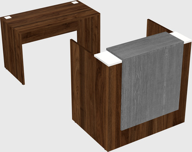 Modular reception desk