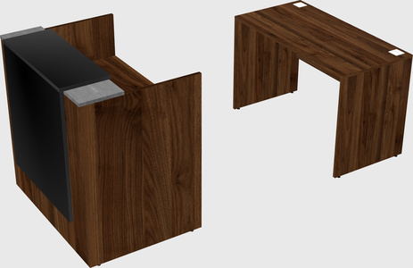 Modular reception desk