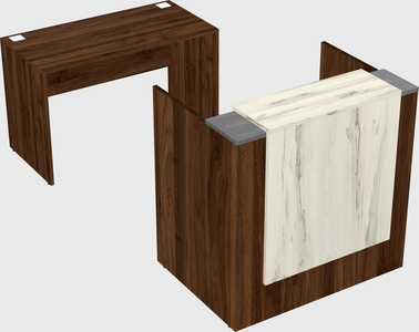 Modular reception desk