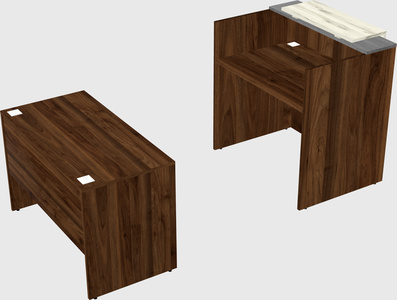 Modular reception desk