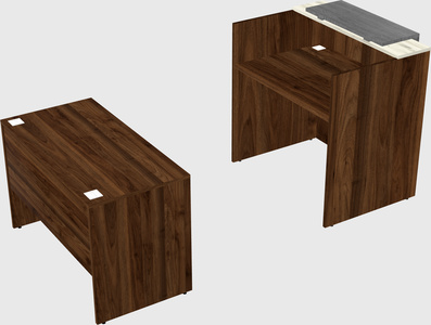 Modular reception desk