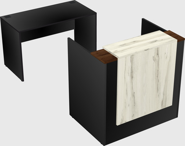 Modular reception desk