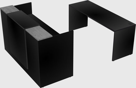 Modular reception desk