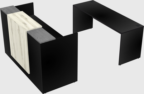 Modular reception desk