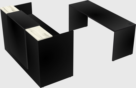Modular reception desk