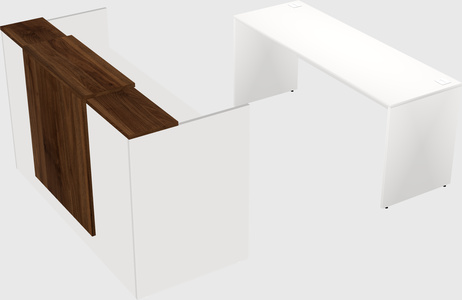 Modular reception desk
