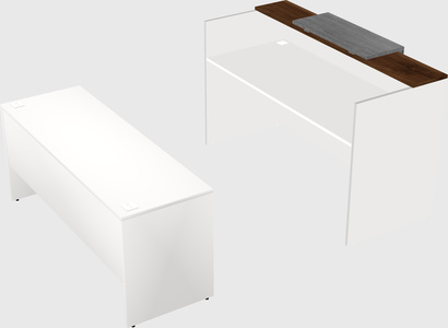Modular reception desk