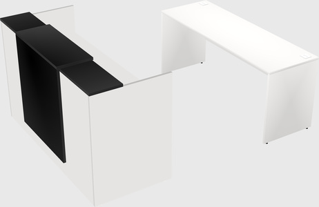 Modular reception desk