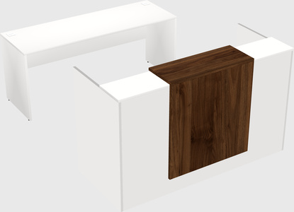 Modular reception desk