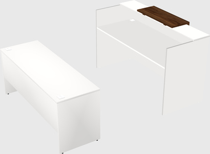 Modular reception desk
