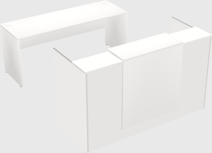 Modular reception desk