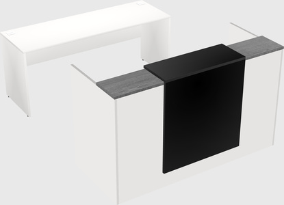 Modular reception desk