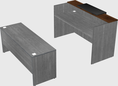 Modular reception desk