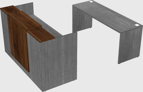 Modular reception desk