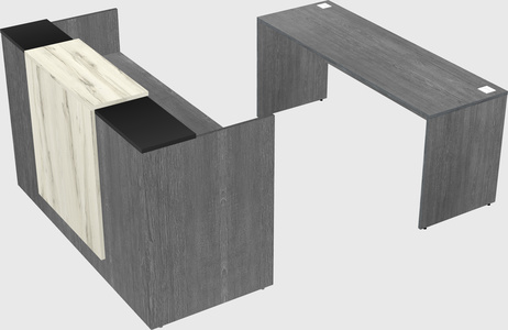 Modular reception desk