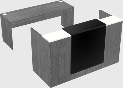 Modular reception desk